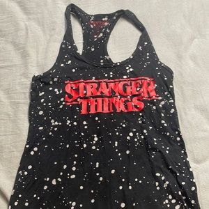 M Stranger Things Tank Top